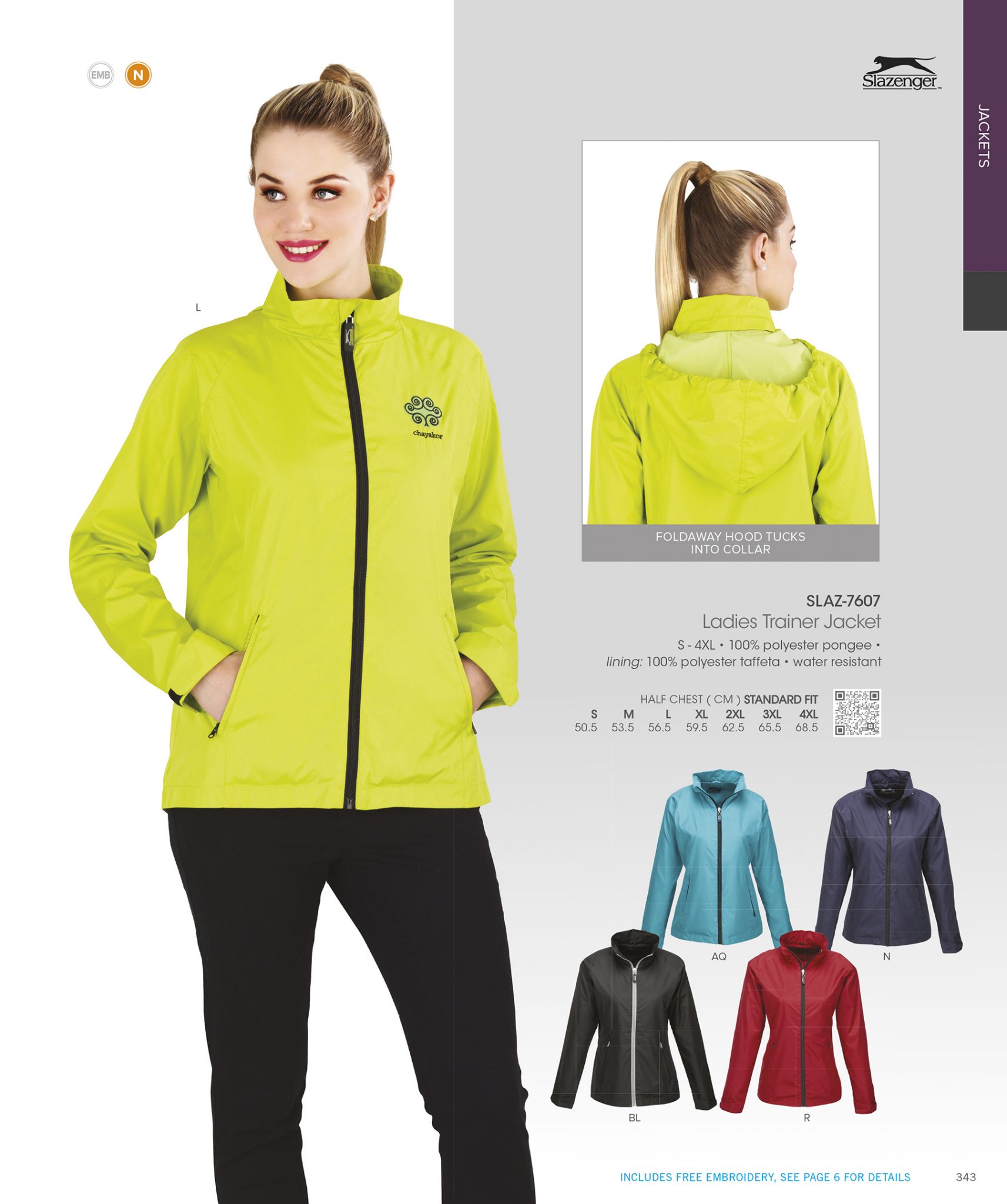 KRC Ladies Slazenger Jacket